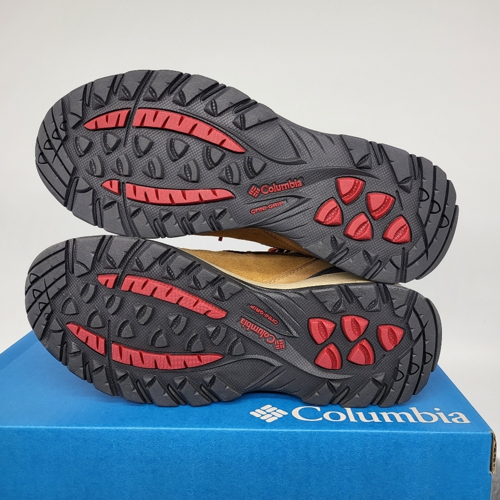 Columbia Tan and Red Winter Boots - Picture 6 of 7